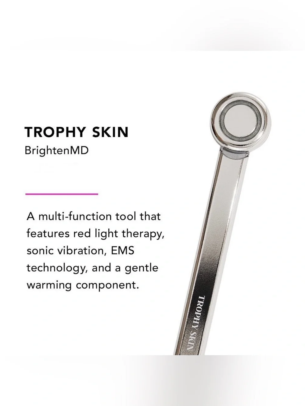 Trophy Skin instantly improve